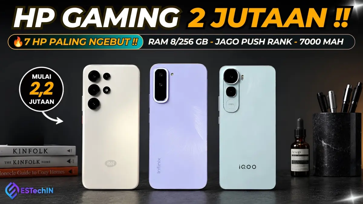 Cek rekomendasi HP 2 jutaan terbaik 2026 berdesain elegan dan tahan lama. Simak spesifikasi Vivo V70FE 5G, Infinix Hot 70, hingga Samsung A07 5G!