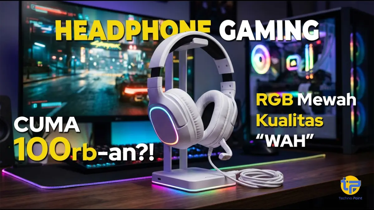 Simak 5 rekomendasi headphone gaming RGB murah terbaik dengan mic jelas, suara bass mantap, dan build solid. Pilihan tepat untuk gamer casual!