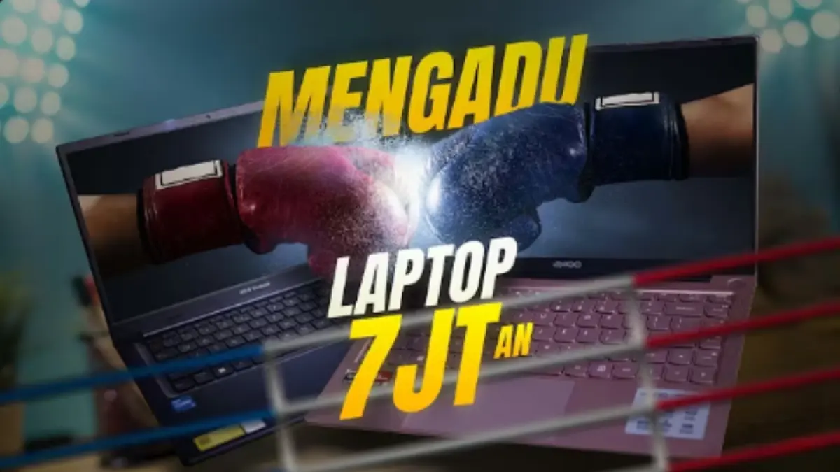 Axioo Hype 5 vs Asus Vivobook 14 di harga 7 jutaan diuji dari performa, SSD, layar, gaming, webcam, hingga kestabilan.