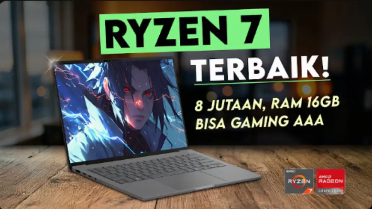 Lima laptop Ryzen 7 terbaik awal 2026 hadir dengan harga mulai Rp7 jutaan, menawarkan pilihan untuk kerja, editing, multitasking hingga gaming.
