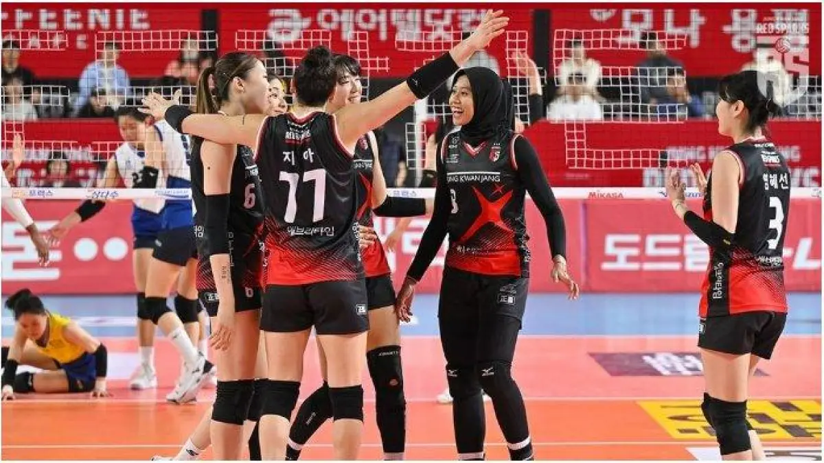 Jadwal Liga Voli Putri Korea 2026-2027 dimulai 31 Oktober. Megawati bersama Suwon Hyundai Hill State menghadapi IBK Altos pada 3 November (Pinterest).