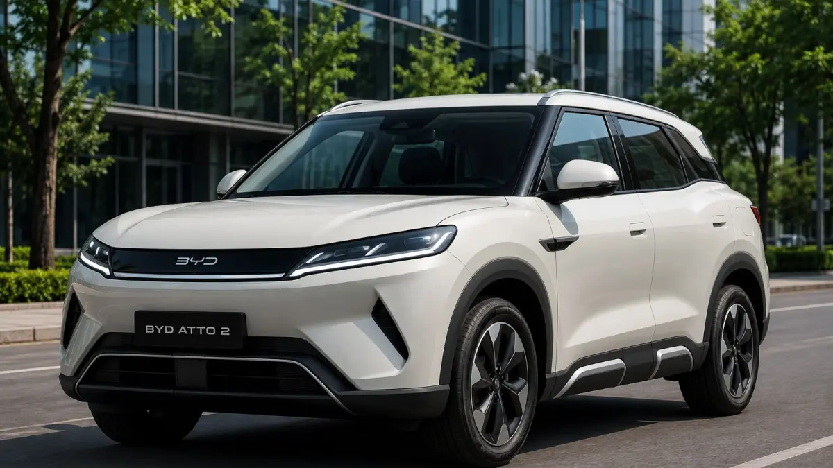 BYD Atto 2 hadir di Singapore Motor Show 2026 dengan desain SUV kompak, kabin praktis, dan teknologi yang menarik perhatian.