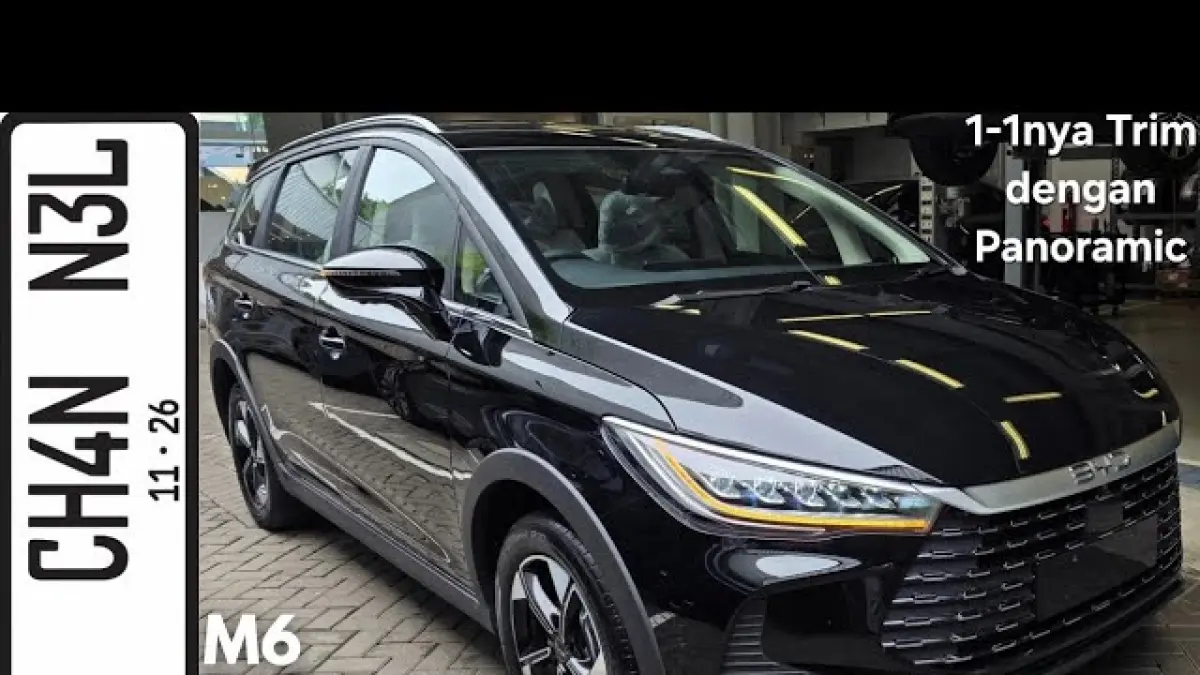 BYD M6 Cross DM-i PHEV Siap Jadi Alternatif M6 EV, Fitur Melimpah dengan Mesin 1.500 CC