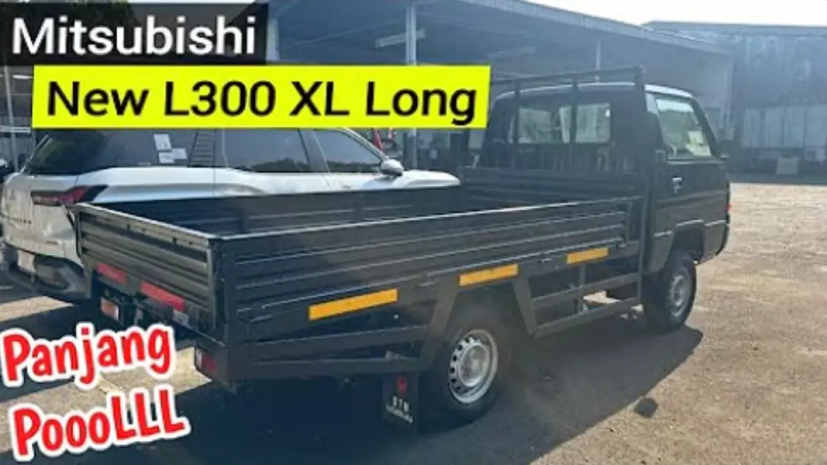 Mitsubishi L300 Euro 4 XL Long hadir dengan bak 330 cm, sasis lebih panjang 30 cm, dan volume muatan mencapai 1,47 meter kubik.