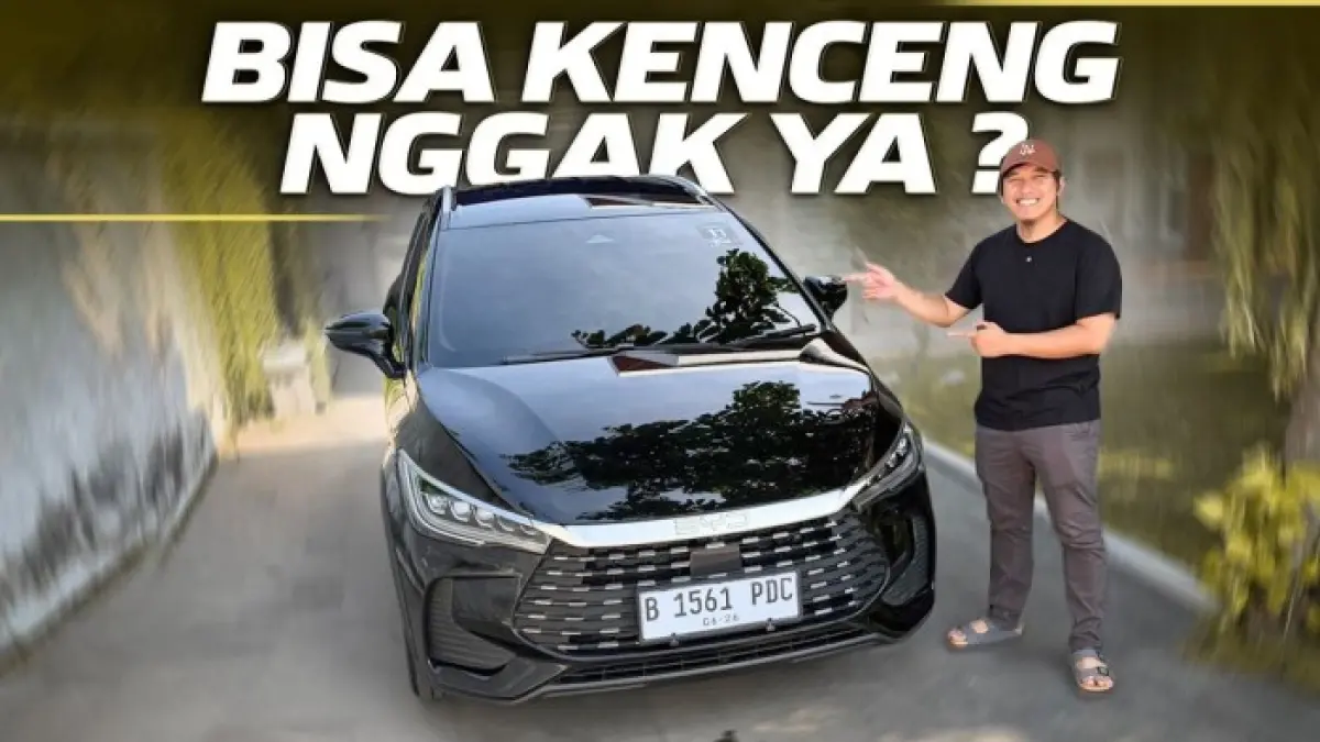 BYD M6 DM Cross mulai Rp360 juta dengan teknologi plug-in hybrid, baterai hingga 100 km dan konsumsi bahan bakar sekitar 1:20.