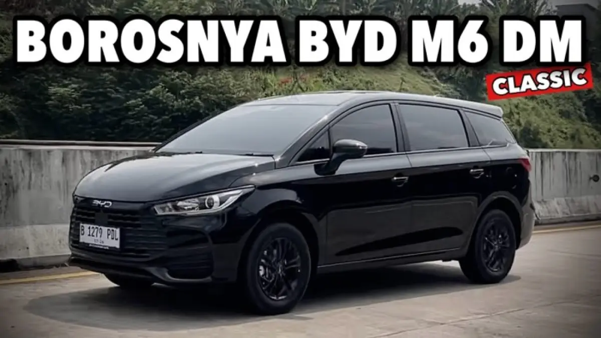BYD M6 DM mencatat konsumsi 23,58 km per liter dalam uji ekstrem sejauh 675 km dengan rute tol, tanjakan, kemacetan, dan jalan berkelok.