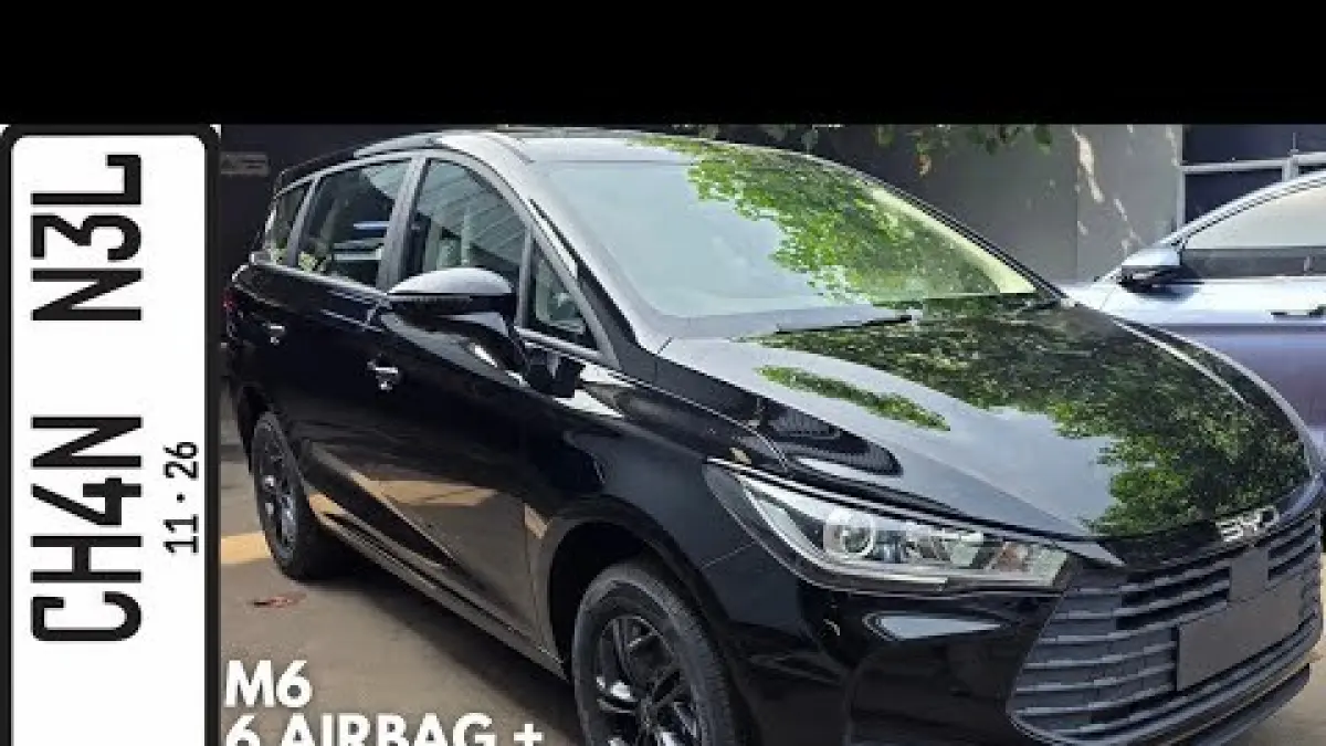 BYD M6 DMI Classic Dynamic, BYD M6 DMI, Mobil BYD, Mobil Hybrid, Plug-in Hybrid