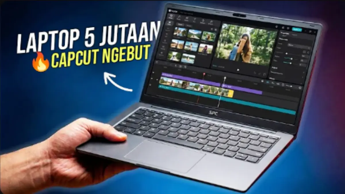 Lima laptop 5 jutaan untuk CapCut ini menawarkan pilihan Ryzen 3 hingga Ryzen 5, layar IPS, storage besar, dan touchscreen 360 derajat.