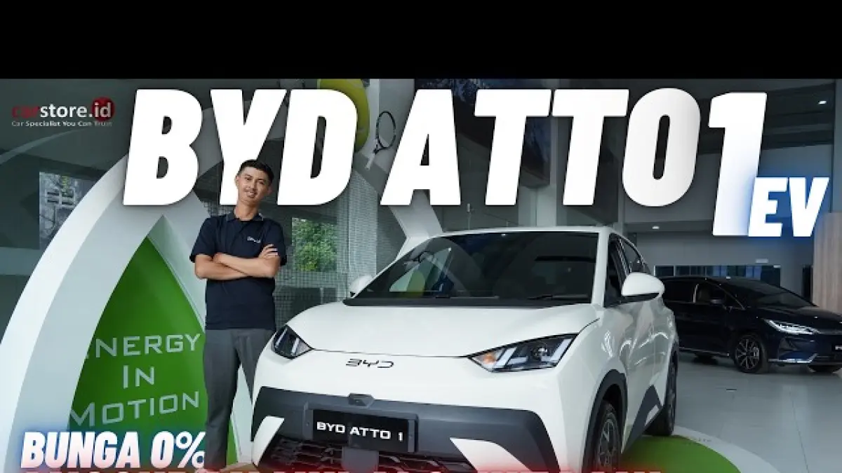 Promo BYD Atto 1 2026 Bunga 0 Persen, DP 10 Persen dan Pengiriman Diprioritaskan



