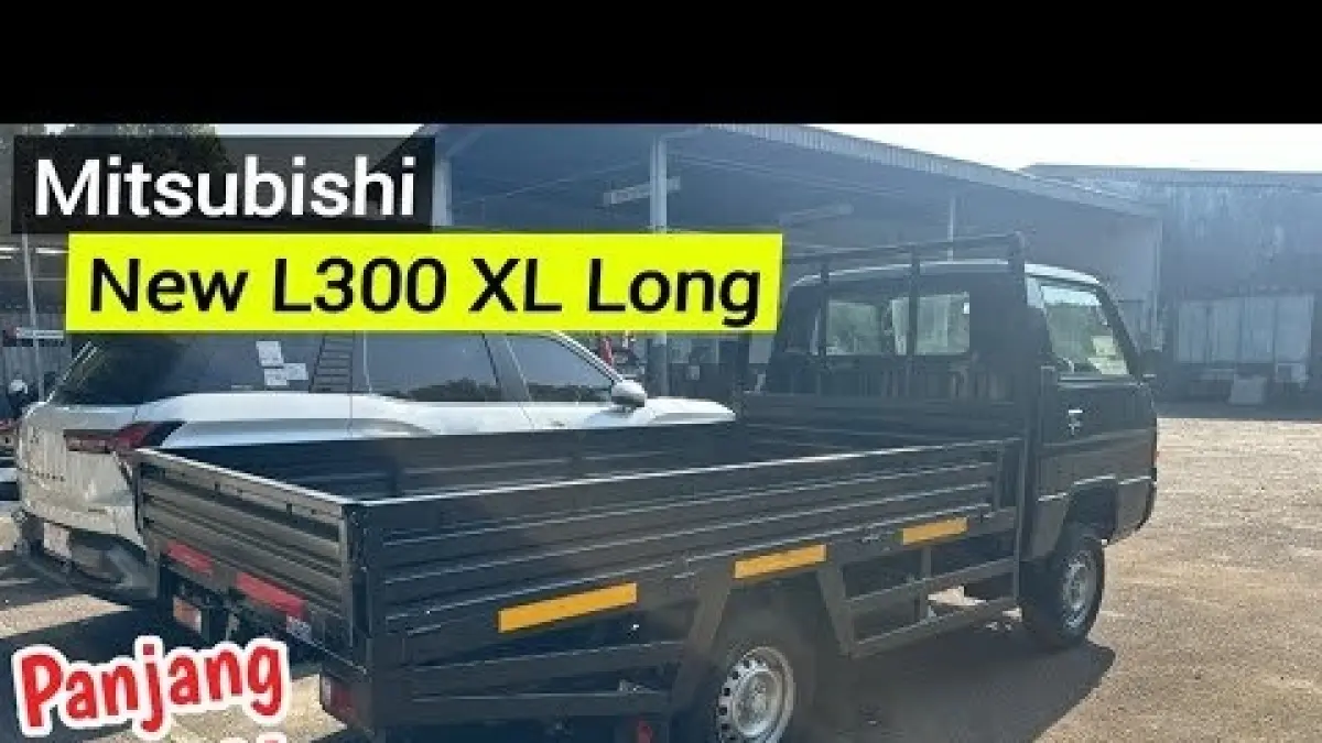 New Mitsubishi L300 XL Long hadir dengan bak 330 cm, sasis lebih panjang, sistem three way, dan volume muatan mencapai 1,47 kubik.