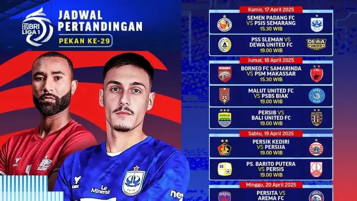 Tiga tim promosi siap meramaikan Liga 1 2026 2027: Izen Mulang FC, Garuda Yaksa FC, dan PSS Sleman.