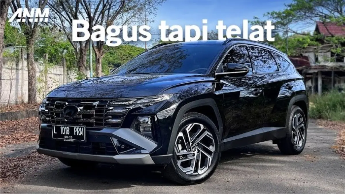 Ulasan Hyundai Tucson Hybrid 2025: SUV CBU Korea bermesin 1.6L Turbo Hybrid 235 PS. Lengkap dengan fitur Hyundai SmartSense dan harga Rp 766,6 juta.
