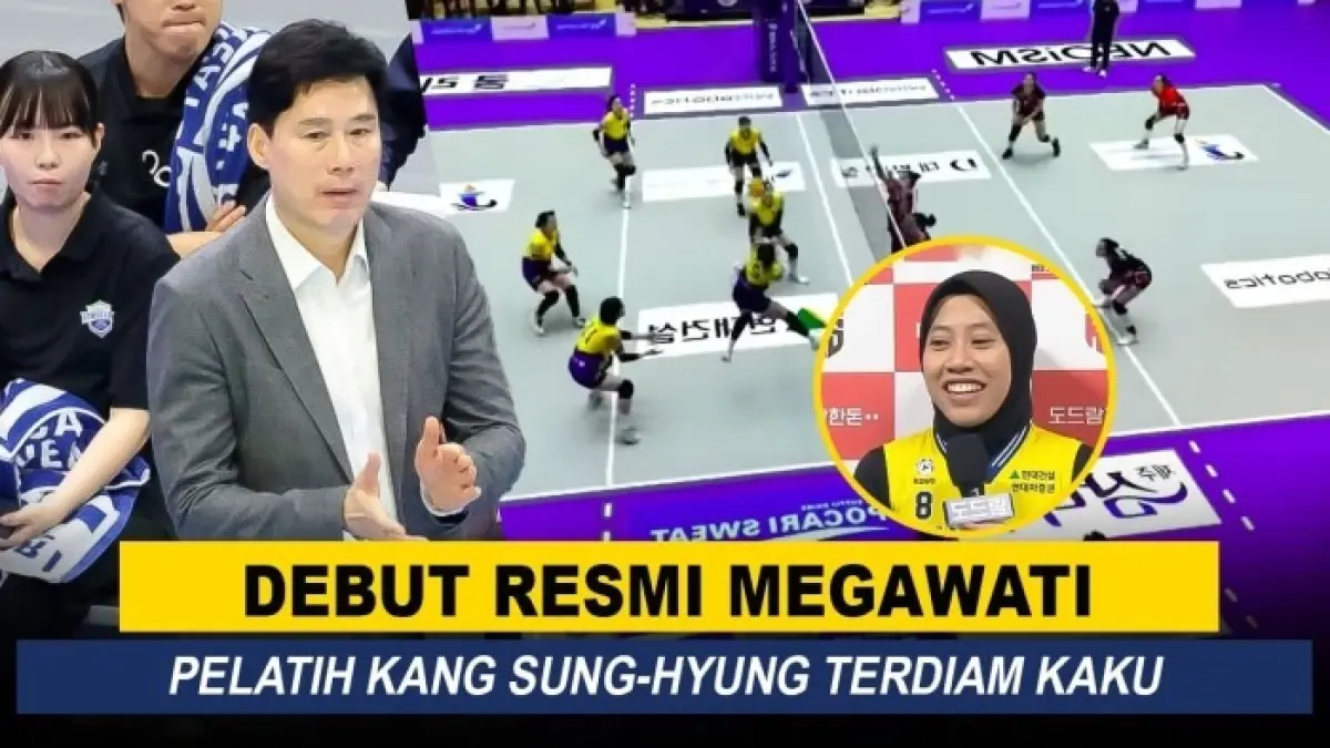 Megawati Hangga Sri Pertiwi siap debut bersama Hyundai Hill State di KOVO Cup 2026. Chemistry dengan Kim Dain menjadi sorotan.