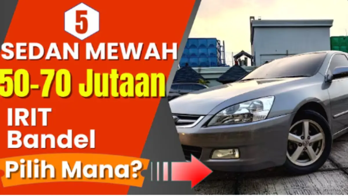 Mobil bekas 50 jutaan menawarkan Vios, City, Altis, Accord hingga Camry dengan pilihan karakter irit, nyaman, dan mewah.