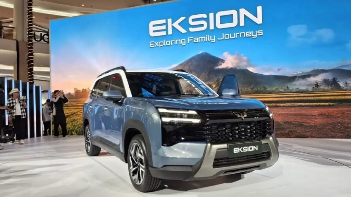 Wuling Axion hadir sebagai SUV 7-seater dengan pilihan EV dan PHV, dimensi lebih ringkas dari Darion serta fitur ADAS lengkap (Pinterest).