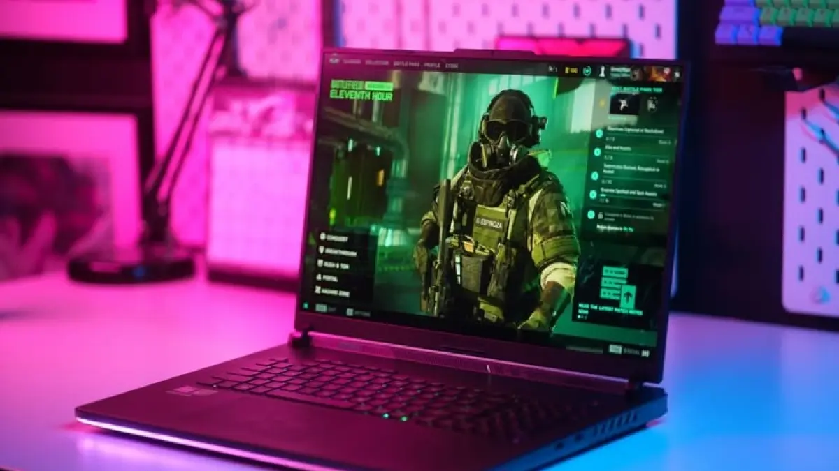 ASUS ROG Strix G16 RTX 5060 dibanderol Rp26,9 juta dengan Ryzen 9 8940HX, layar 240Hz, RAM DDR5 dan SSD 1TB  (Pinterest).