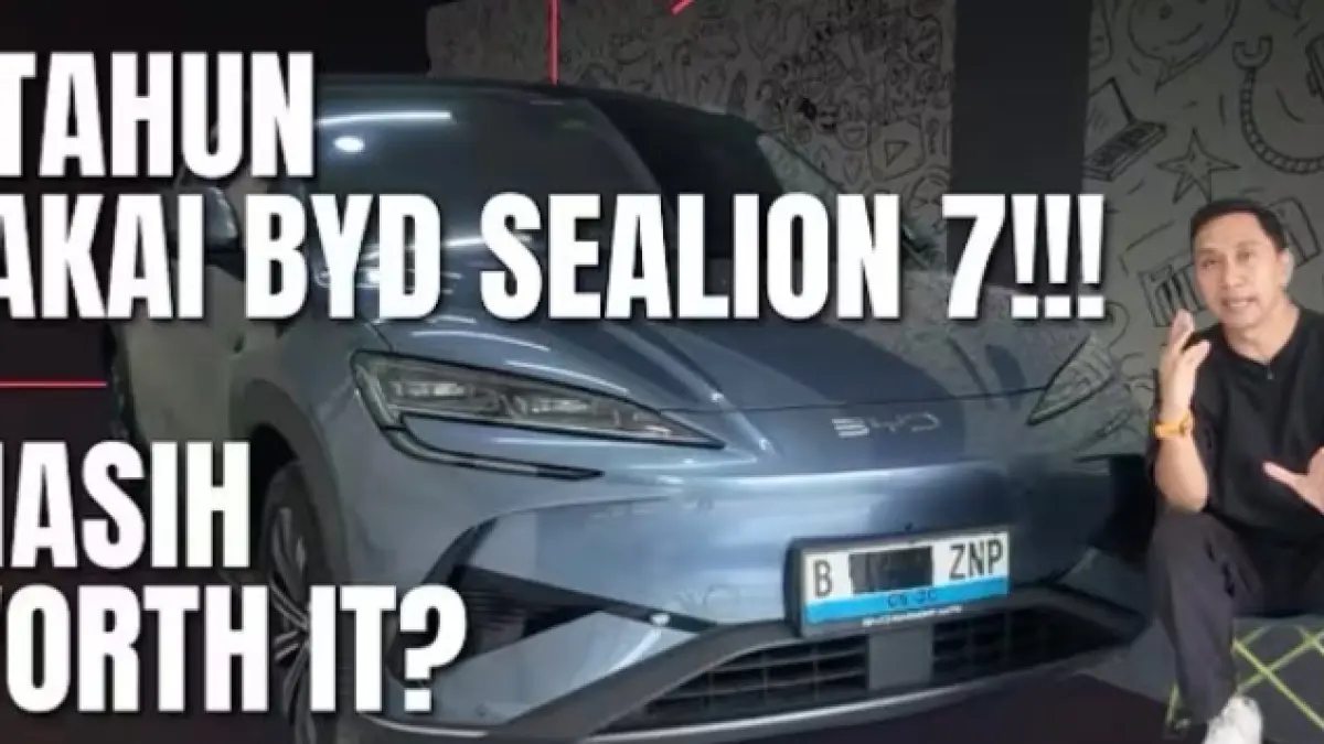 Bongkar rincian biaya kepemilikan BYD Sea Lion 7 selama setahun pemakaian, mulai dari konsumsi listrik hingga biaya servis dan perawatan.