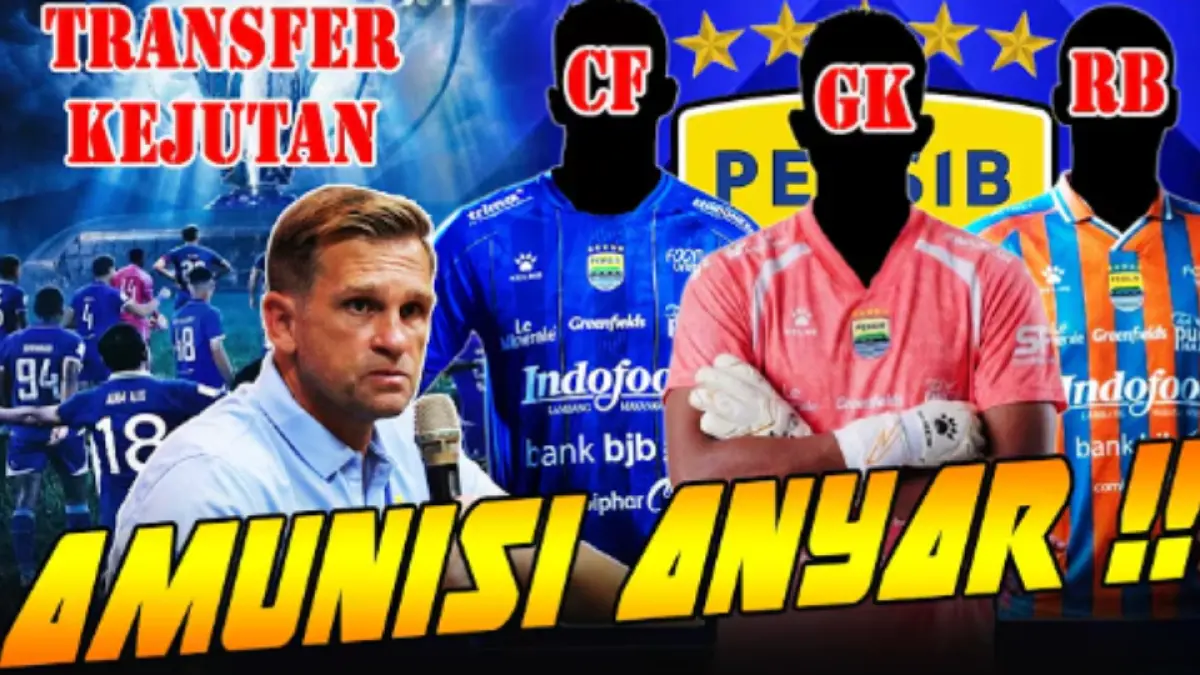 Persib Bandung dikaitkan dengan lima target transfer, mulai dari Matej Markovic, kiper Jerman, striker Meksiko, Marco Roginic hingga Nathan Tjoe-A-On.