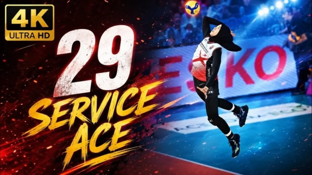 Service ace Megawati mencapai 29 kali bersama Red Sparks di Liga Voli Korea 2024-2025, dengan 22 ace di babak reguler.