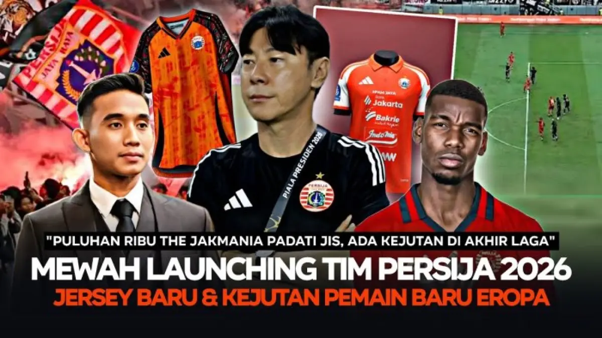 Persija Jakarta menggelar Race of Glory di JIS, memperkenalkan jersey baru dan menghadapi Brisbane Roar dalam laga uji coba internasional.