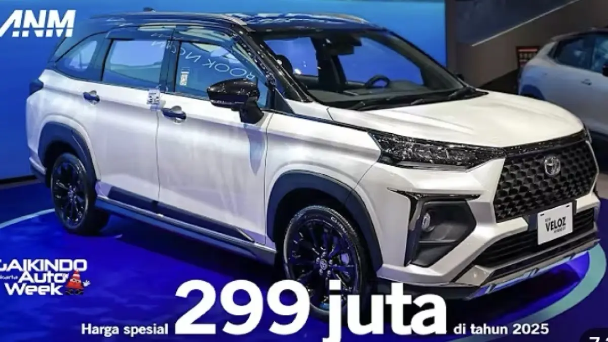Toyota Veloz Hybrid resmi mengaspal sebagai mobil hybrid 7-seater Jepang termurah mulai Rp299 juta. Cek spesifikasi lengkap dan variannya di sini.