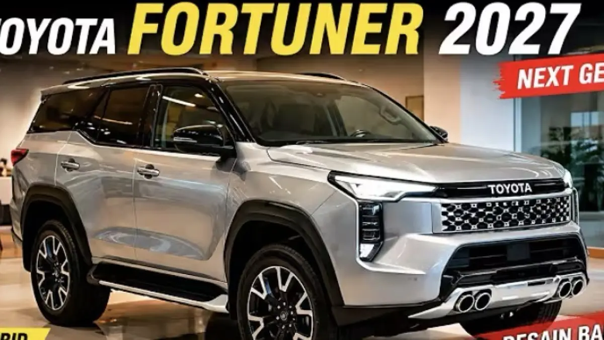 All New Toyota Fortuner Hybrid 2026 hadir membawa mesin turbo diesel 2.8L mild hybrid 48V, platform global baru, dan fitur keselamatan level 2.
