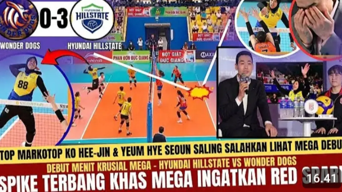 Megawati Hangestri debut bersama Hyundai Hill State dengan kemenangan 3-0. Ko Hee-jin mengakui kehilangan Mega menjadi kerugian besar Red Sparks.