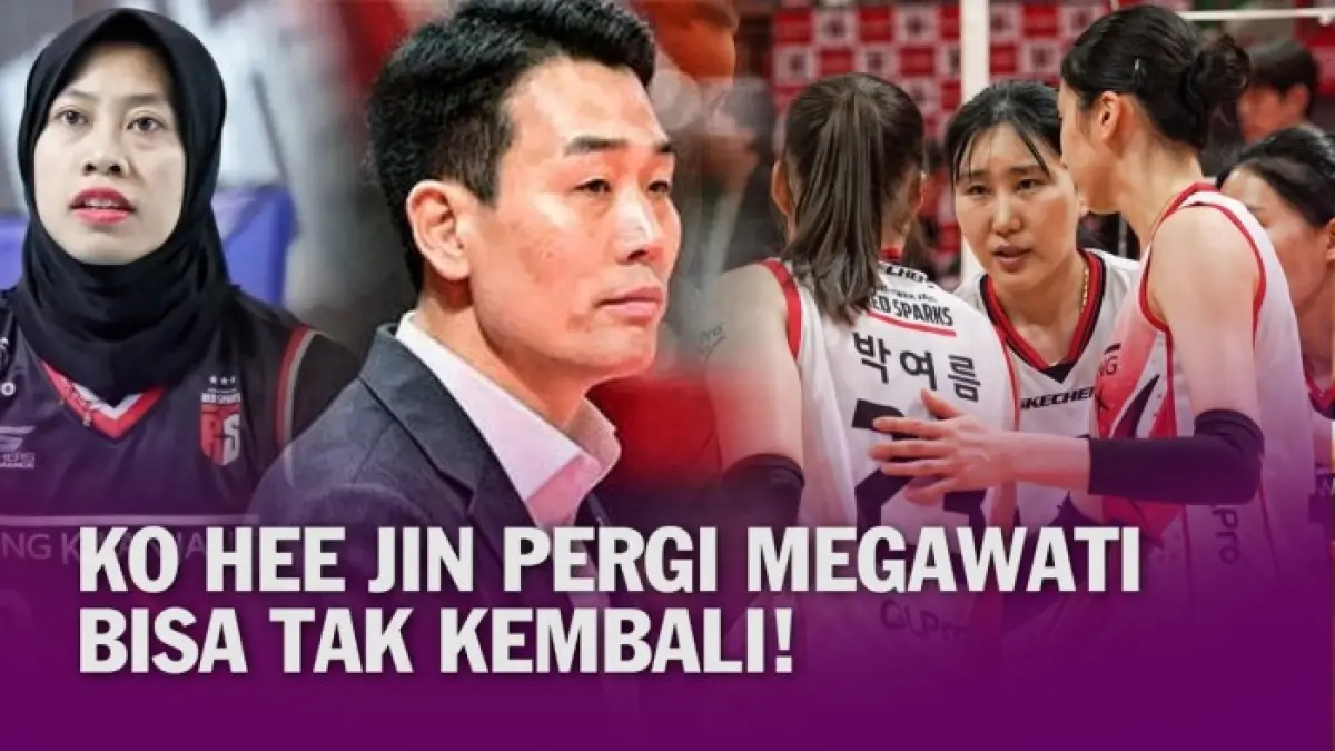 Megawati Hangestri berpeluang kembali ke Liga Voli Korea 2026-2027, tetapi masa depan Ko Hee-jin bisa menjadi penentu nasibnya di Red Sparks.