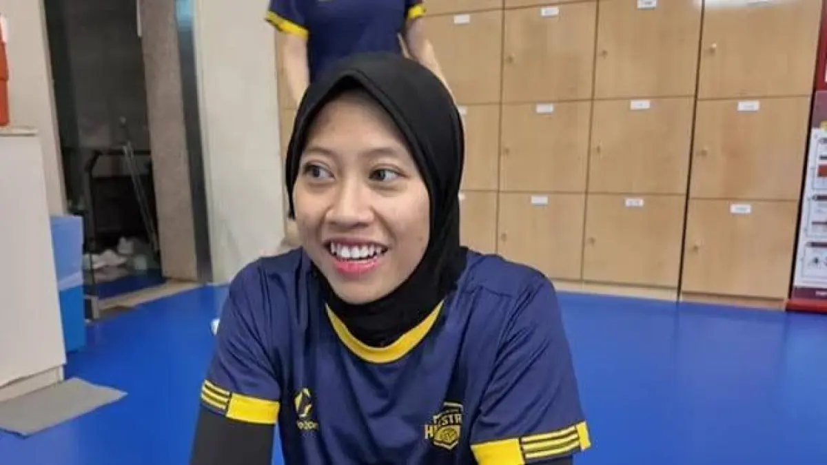  Megawati Hangestri tampil dengan transformasi fisik fantastis usai menurunkan berat badan 22 kg demi performa puncak bersama Suwon Hyundai Hillstate.
