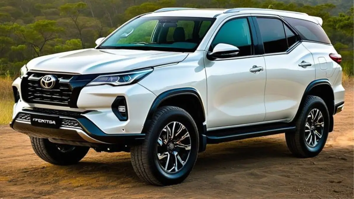 Toyota Fortuner Hybrid 2026 dirumorkan hadir dengan mesin diesel 2.8L dan mild hybrid 48 volt. Simak bocoran desain dan platformnya (Pinterest).