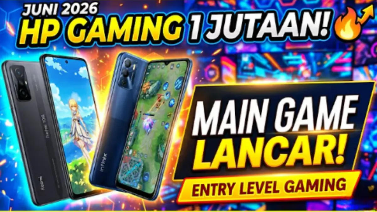 10 HP gaming 1 jutaan terbaik Juni 2026 menawarkan layar 120 Hz, baterai besar hingga 6.500 mAh, dan chipset untuk kebutuhan gaming.