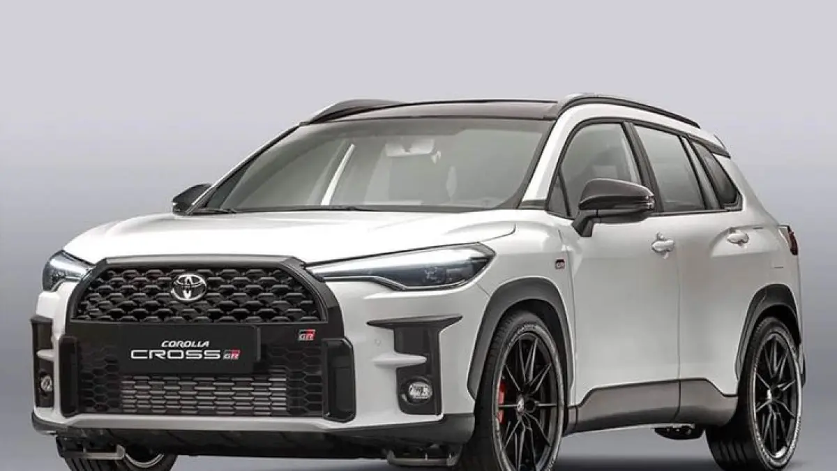 Toyota Corolla Cross Hybrid GR Sport facelift hadir dengan panoramic roof, 7 airbag, kamera 360, dan harga Rp648,5 juta OTR Bandung.(PINTEREST)