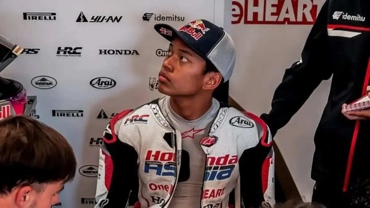 Feda Ega Pratama dikabarkan diburu Aspar Team dan berpotensi ditebus dari kontrak Honda. Namun, kabar transfer ini belum terkonfirmasi resmi (Pinterest).