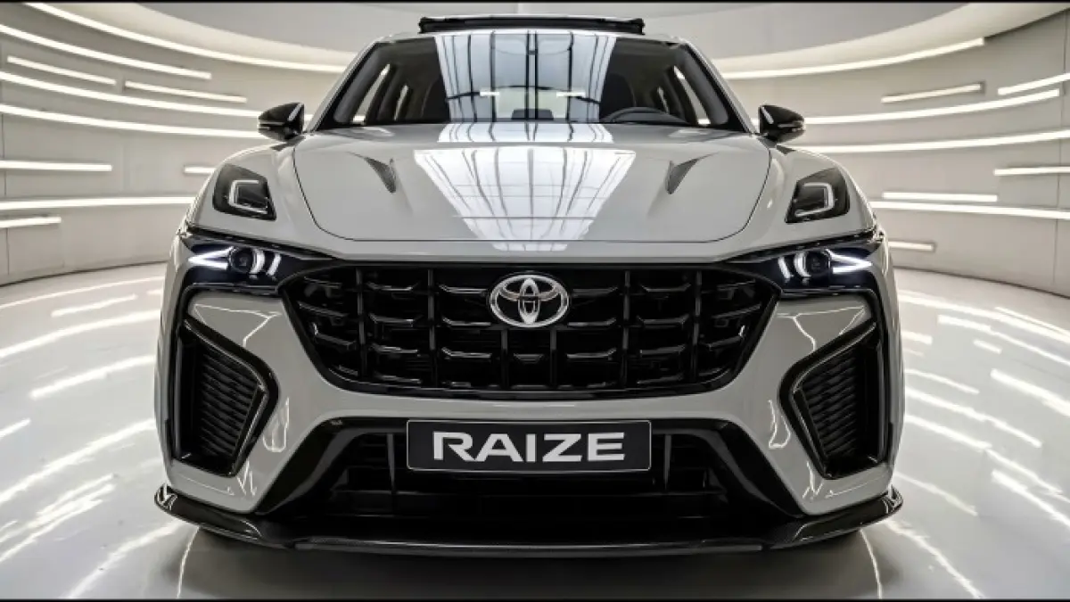Toyota Raize diduga disiapkan dengan desain baru dan opsi hybrid hingga listrik. Namun, seluruh detail masih belum dikonfirmasi Toyota.
