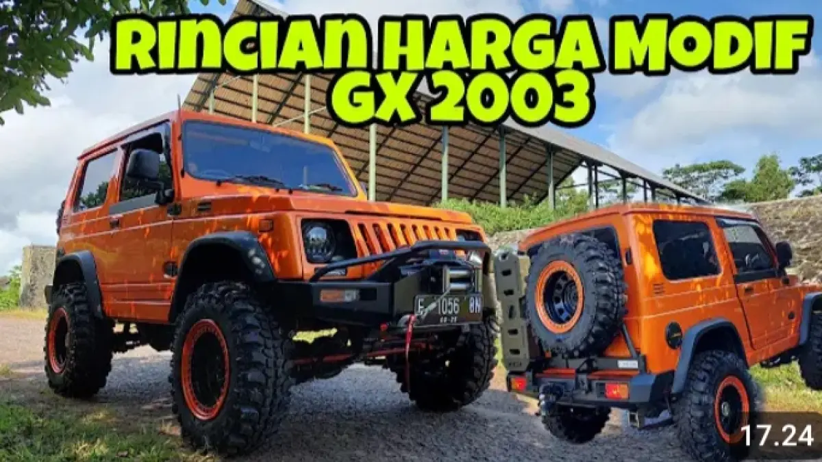 Modifikasi Suzuki Katana GX 2003 ini menghabiskan biaya yang diperkirakan lebih mahal dari harga mobil, dengan ubahan total hingga interior.