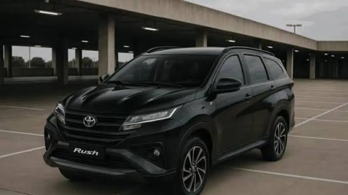 Intip keunggulan interior Toyota Rush 1.5 GR Sport terbaru. Berbekal kabin serba hitam, 6 titik airbag, hingga head unit canggih dengan fitur NFC!