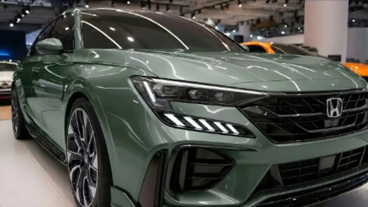 Honda Civic 2027 disebut berubah total dengan desain agresif, kabin digital, teknologi e:HEV, dan tenaga hybrid sekitar 200 horsepower.