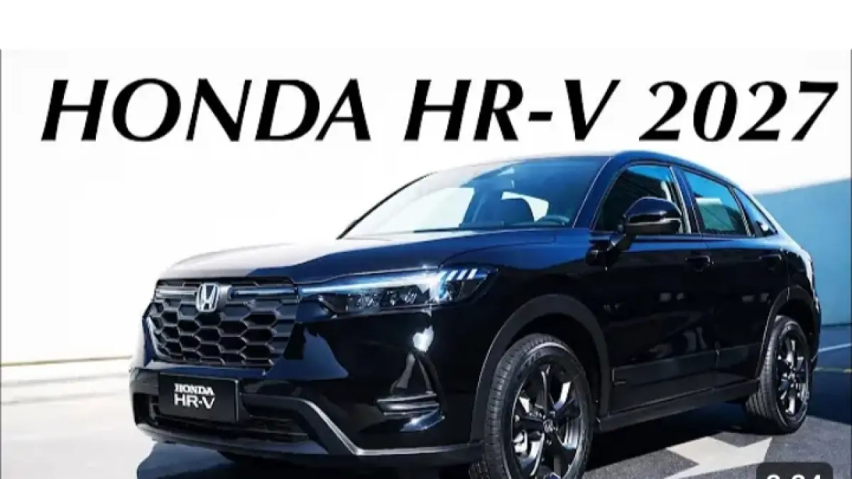 Honda HR-V Black Edition 2027 tampil serba hitam dengan grille honeycomb, layar 10,1 inci, Honda CONNECT 3.0, AI, dan fitur modern.