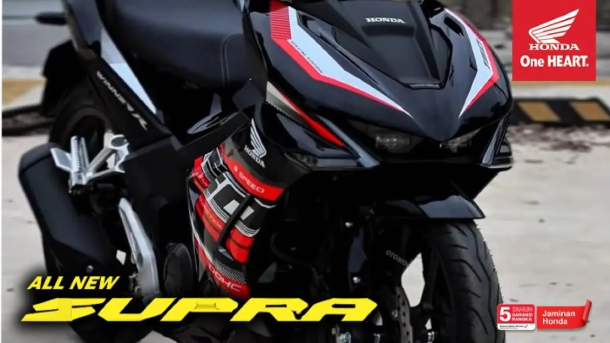 Honda Winner R digadang menjadi generasi baru Supra GTR dengan mesin 149,2 cc, ABS, smart key, dan transmisi enam percepatan.