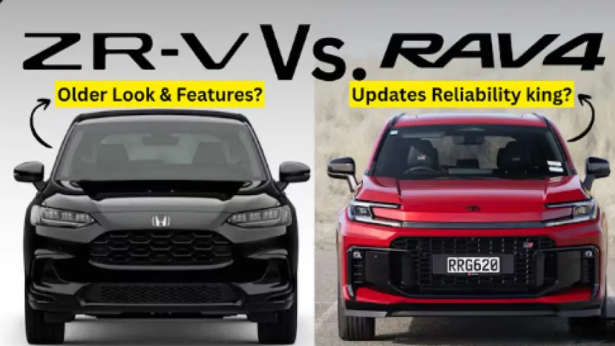 Honda ZR-V 2027 dibandingkan Toyota RAV4 2027. Simak perbedaan harga, hybrid, performa, ruang, teknologi, dan fitur keselamatannya.