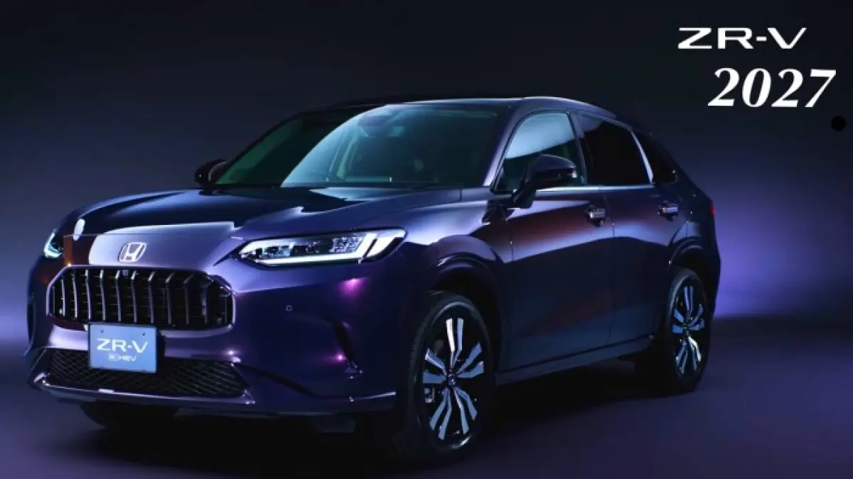 Honda ZR-V hadir dengan desain sporty, interior fleksibel, layar 9 inci, wireless Apple CarPlay, Android Auto, dan fitur modern.