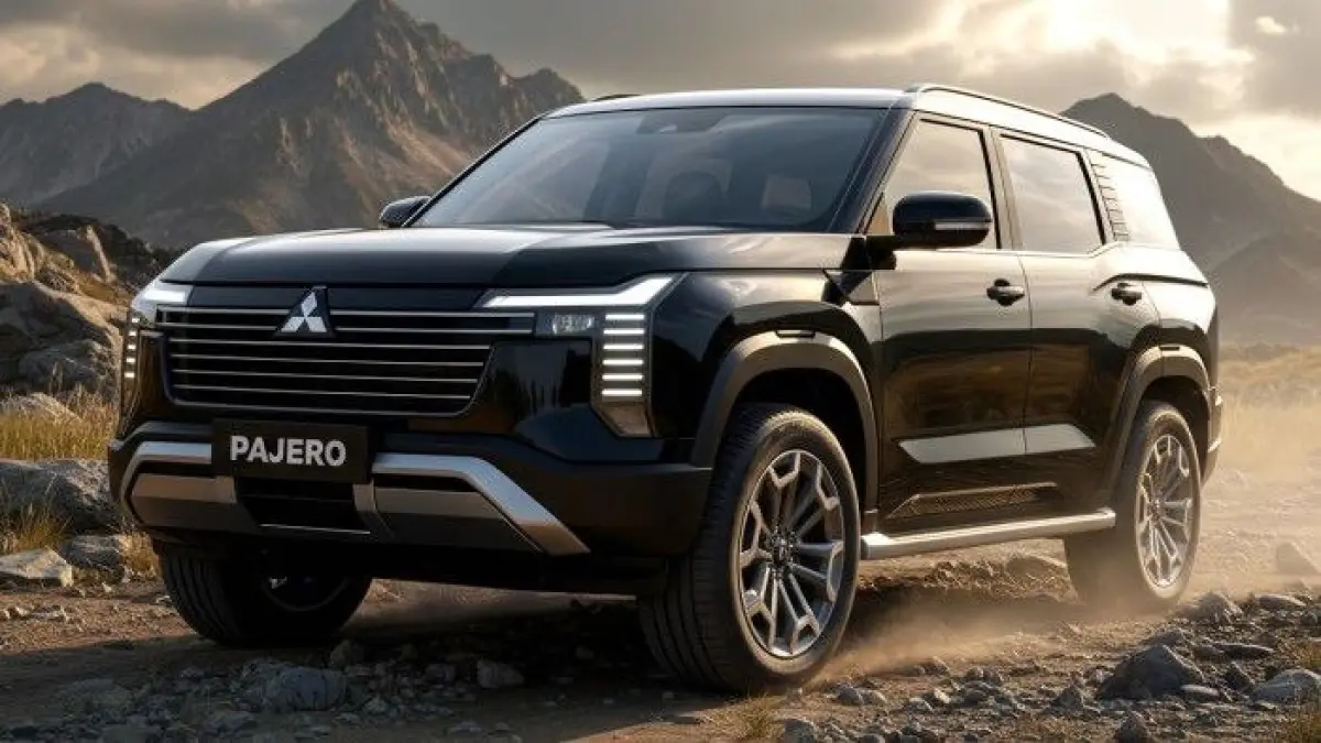 Mitsubishi Pajero 2027 dikabarkan siap comeback dengan sasis ladder frame, Super Select 4WD, mesin diesel twin turbo, dan opsi hybrid.