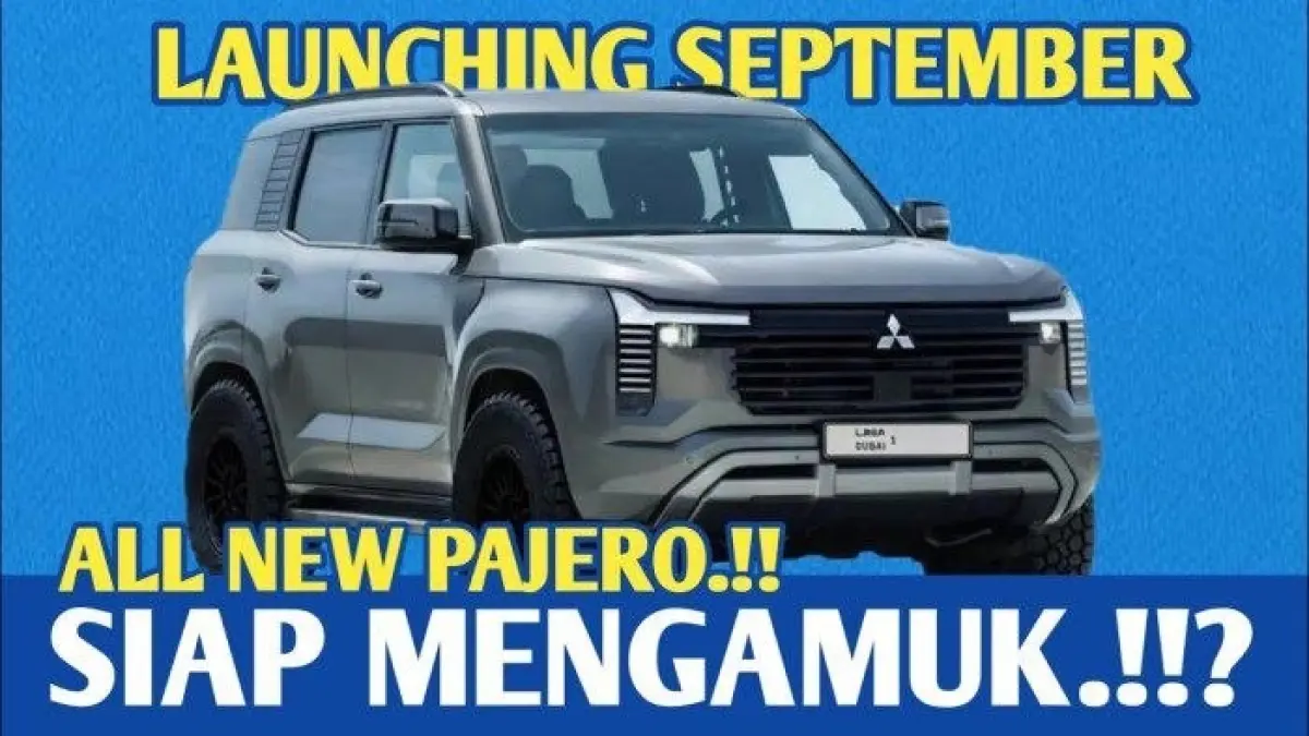 Mitsubishi Pajero generasi baru dikabarkan segera reborn dengan desain modern, gardan solid, mesin diesel turbo, dan kemampuan offroad lebih tangguh.
