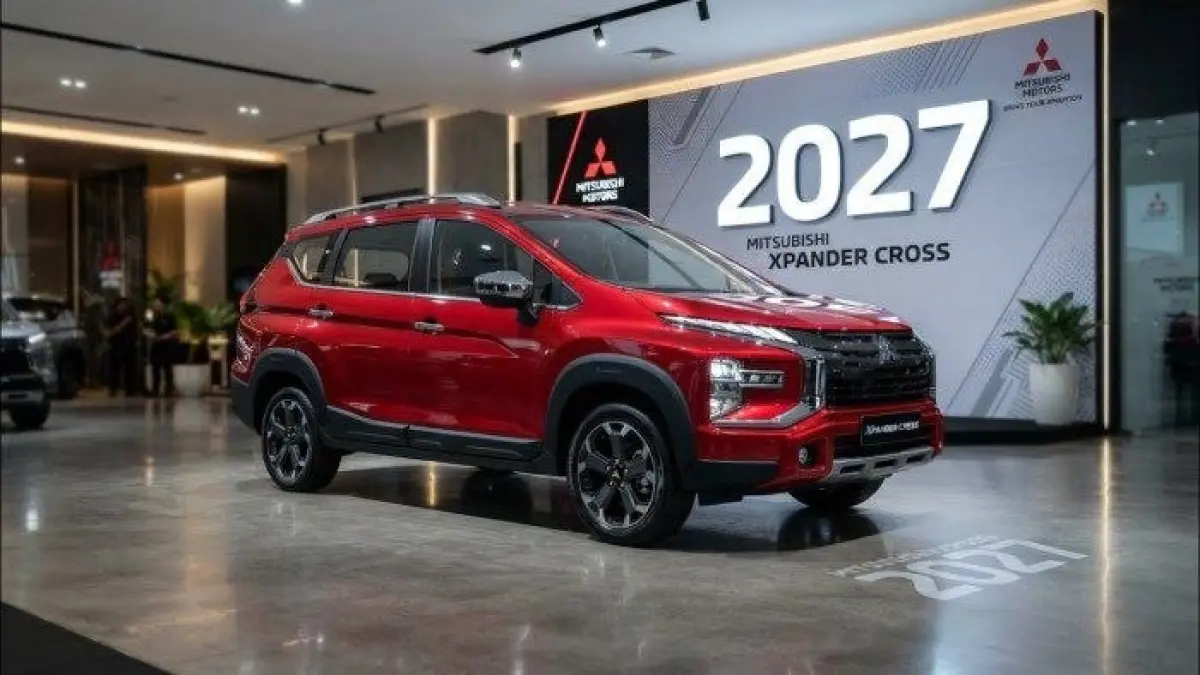 Mitsubishi Xpander Cross 2027 diprediksi hadir dengan desain lebih modern, teknologi terbaru, kabin lega, serta performa yang tetap nyaman dan efisien untuk keluarga.