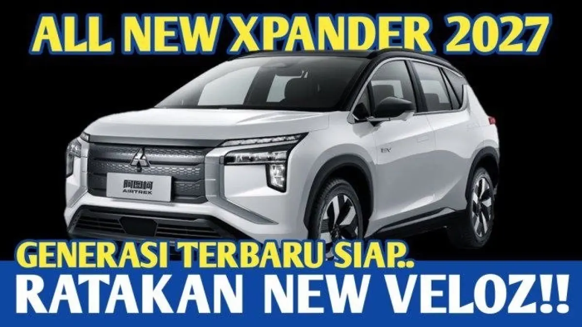 Mitsubishi Xpander generasi terbaru diprediksi meluncur pada 2027 dengan desain Dynamic Shield baru, teknologi hybrid, dan fitur yang lebih modern.