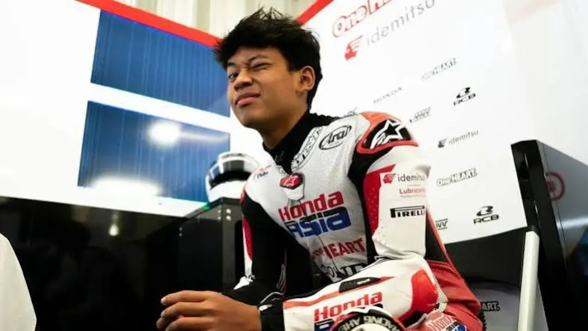 Perekrutan Veda Ega Pratama jadi tambang emas bagi Aspar! Cek alasan bisnis dan komersial Jorge Martinez incar rider Indonesia di Moto3.