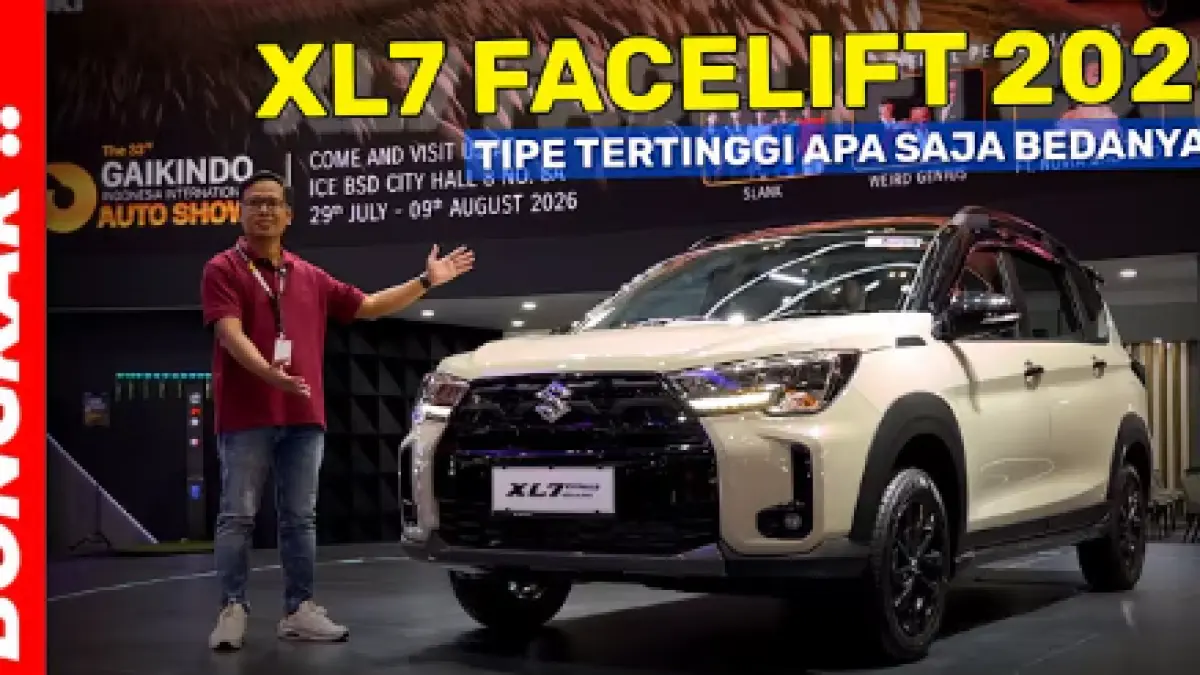 Review lengkap Suzuki XL7 Facelift 2026 dengan ubahan grill baru, kamera 360, head unit modern, pilihan varian harga, dan promo menarik di diler.