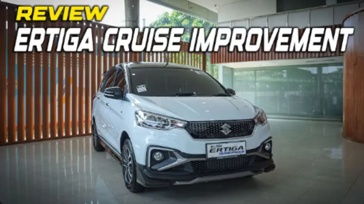 Suzuki Ertiga Cruise 2026 meluncur dengan body kit gun metal, mesin mild hybrid K15B, dan fitur cruise control. Harga OTR Rp306,8 juta.