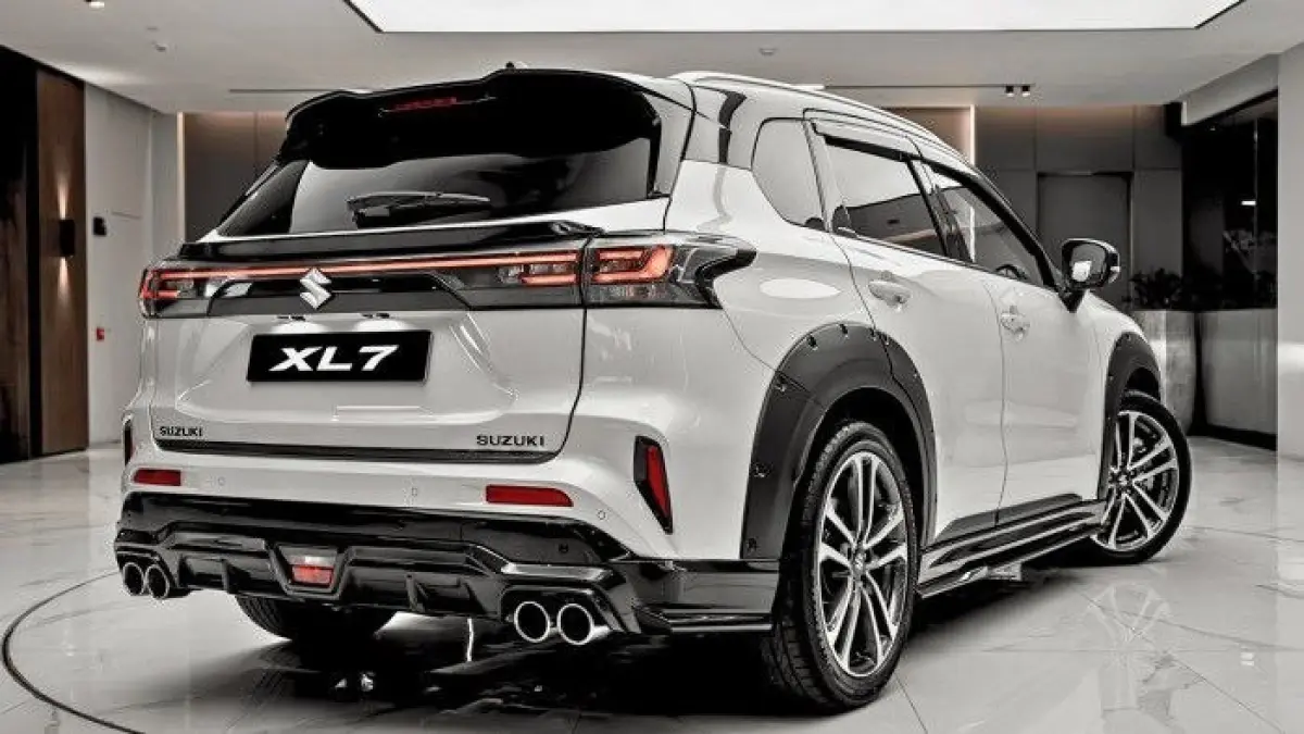 Suzuki XL7 2027 Concept tampil lebih tangguh dengan desain agresif, interior modern, serta mesin hybrid turbo dan sistem AWD.