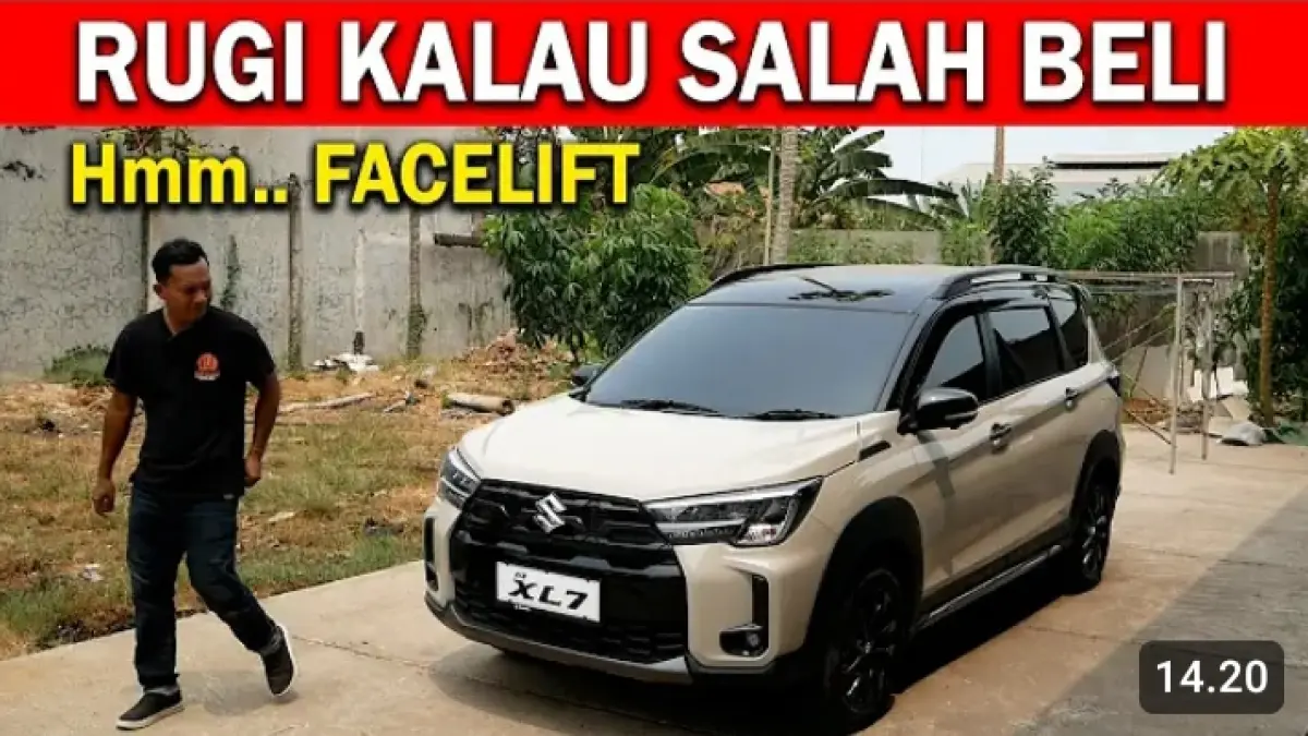 Suzuki XL7 Alpha Hybrid Facelift 2026 hadir dengan SHVS, kamera 360, dashcam Pioneer, kabin tiga baris, dan harga hingga Rp329 jutaan.
